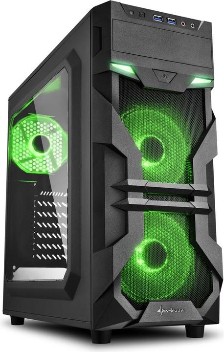 Sharkoon VG7-W Green (ATX)