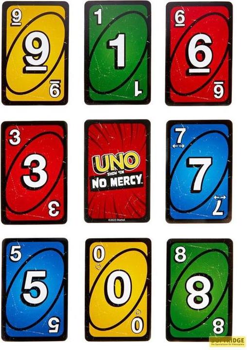 Produktbild Mattel Games Uno No Mercy (Englisch)