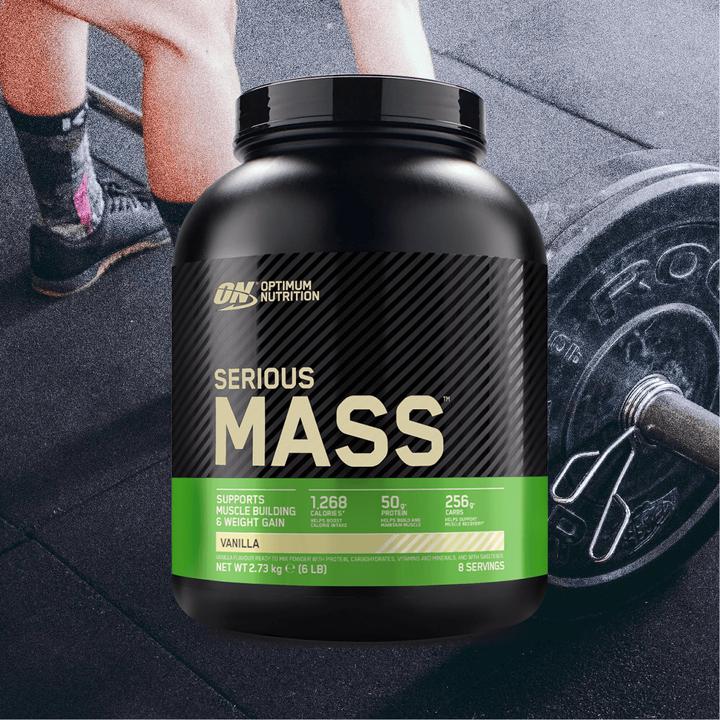 Produktbild Optimum Nutrition Serious Mass (Sportgetränkepulver, Vanille, 1 Stk., 2727 g)