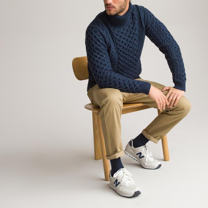 Actual product image La Redoute Collections Cable knit turtleneck jumper (3XL)