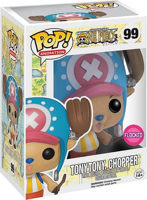 Actual product image Funko One Piece: Tony Chopper (Flocked) Pop!