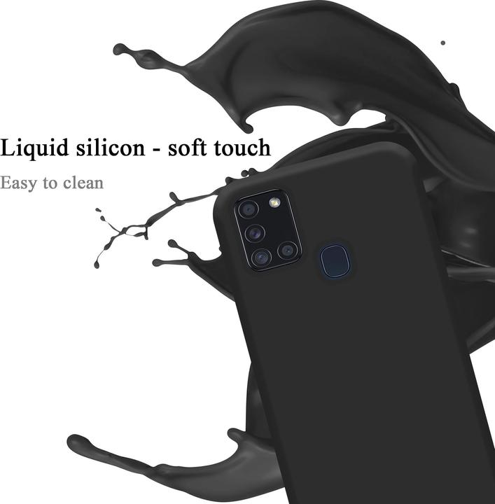 Actual product image Cadorabo TPU Liquid Silicone Case Cover (Samsung Galaxy A21s)