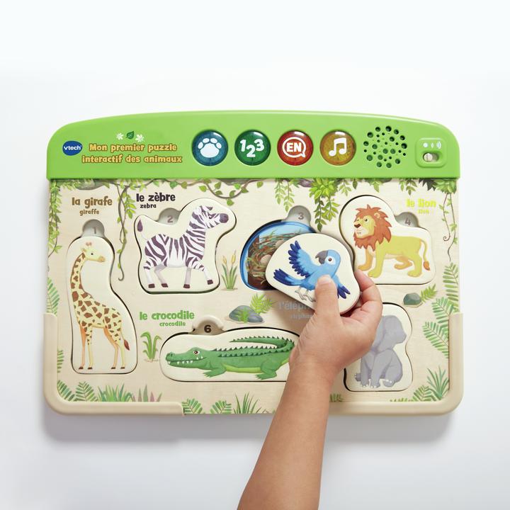 Produktbild VTech Erstes Interaktives Tierpuzzle (Französisch)