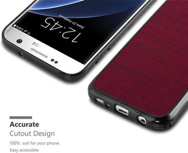 Immagine prodotto Cadorabo Copertura in legno TPU (Samsung Galaxy S7)