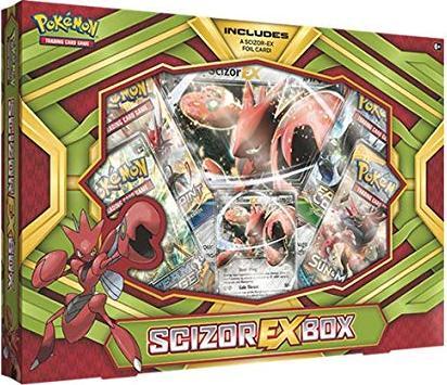 Actual product image Pokémon Scizor EX Collection Box (English, Box Set & Collection)