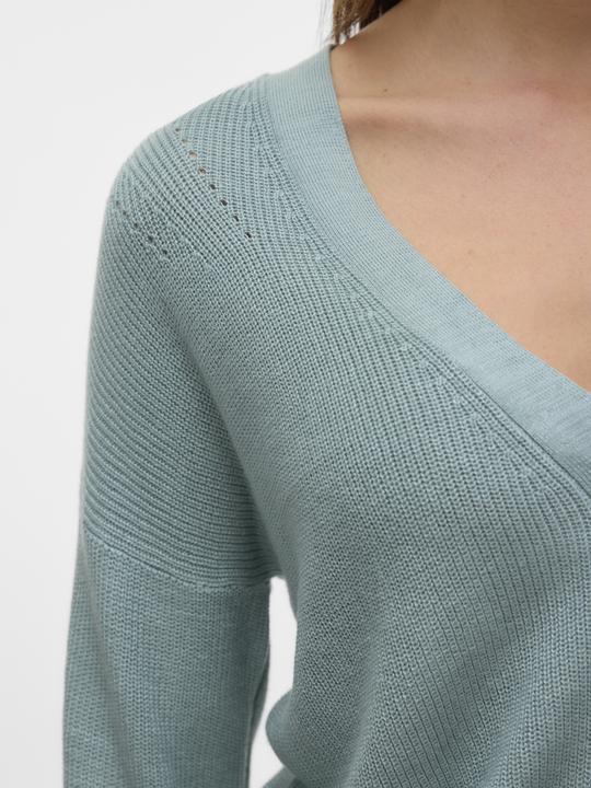 Actual product image Vero Moda Vmnewlexsun Ls Short V-Neck Car Ga Noos (XL)