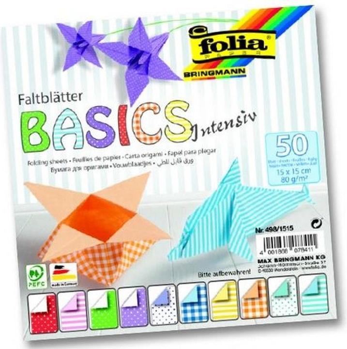Folia Dépliants Basic intensif (80 g/m², 50 x)