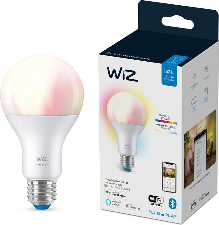 Productafbeelding WiZ Kleuren (E27, 13 W, 1521 lm, 1 x, E)