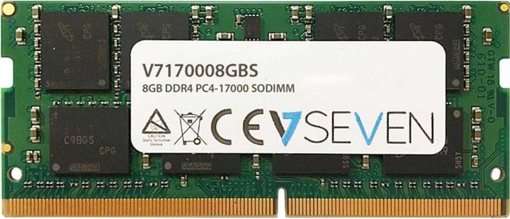 V7 V7170008GBS (1 x 8GB, 2133 MHz, DDR4-RAM, SO-DIMM)