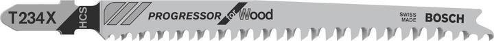 Produktbild Bosch Professional Zubehör Stichsägeblatt T 234 X Progressor for Wood, 100er-Pack