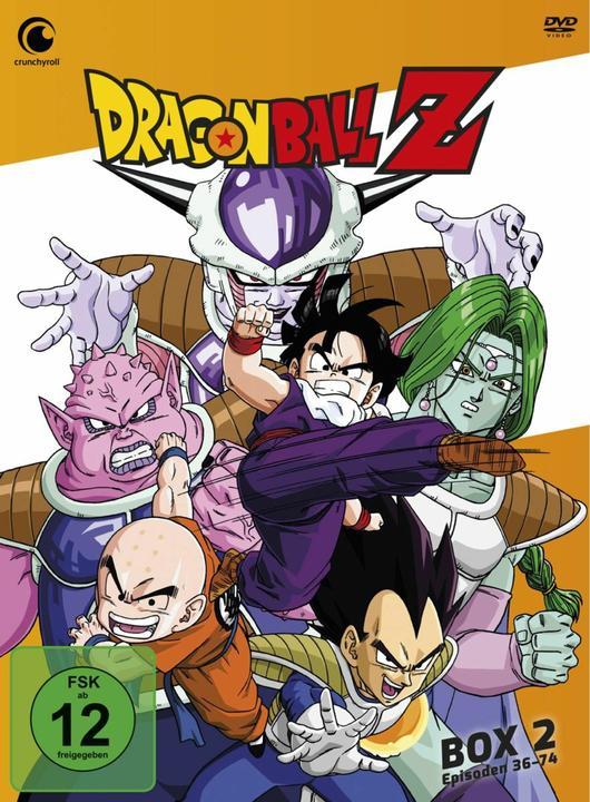 Actual product image Dragonball Z - BOX 2 (DVD) TV -NEW- 6Disc, Episode 36-74 (DVD, 2024, Japanese)