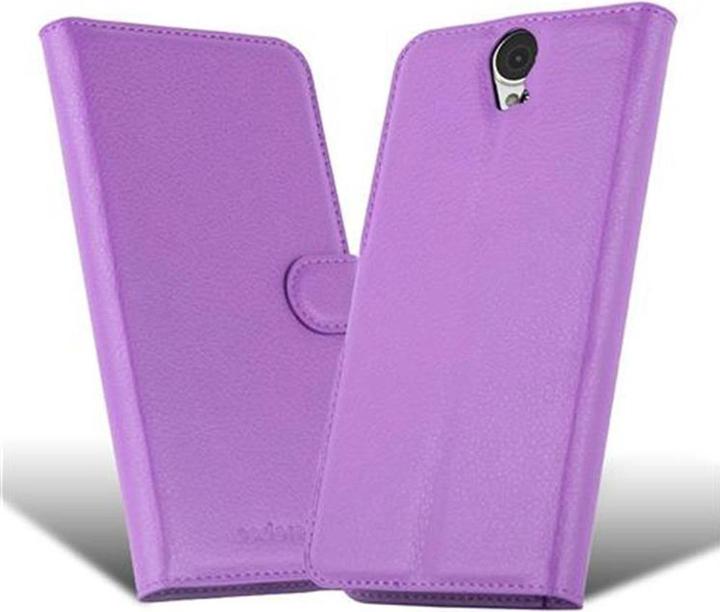Actual product image Cadorabo Book with stand function cover (HTC One E9 Plus)