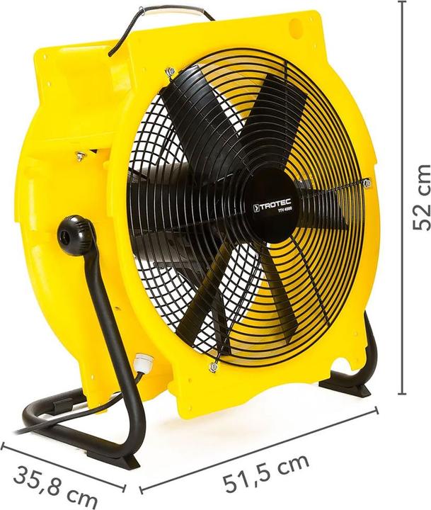Actual product image Trotec Axial fan TTV4500 (53 dB)