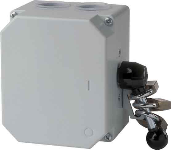 Actual product image Elektra Tailfingen TAGK 50/3S off switch cast 46483