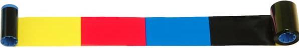 Produktbild Zebra ZXP 8 colour ribbon, YMCKI (10 cm, Blau, Schwarz, Pink, Gelb)