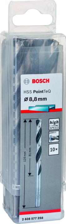 Immagine prodotto Bosch Professional Zubehör Punta elicoidale HSS PointTeQ (8,8 mm)