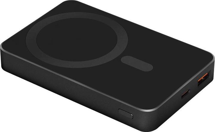 Cellularline Kruger&Matz 10000 mAh Mag Safe Induktions-Powerbank schwarz (10000 mAh)
