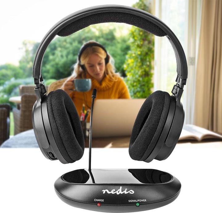 Produktbild Nedis HPRF200BK (keine Geräuschunterdrückung, 11 h, Kabellos)