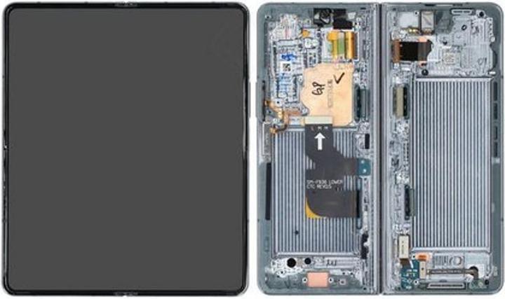 Image du produit Samsung LCD + Touch + Frame pour F936B Z Fold4 - greygreen