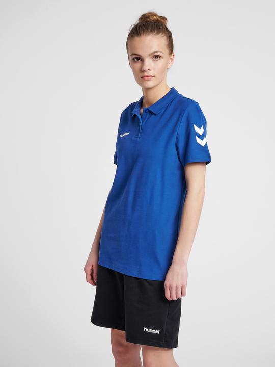 Actual product image hummel Go Cotton Polo Woman (M)