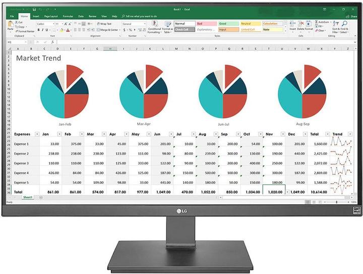 LG 27UK670-B (3840 x 2160 Pixel, 27")