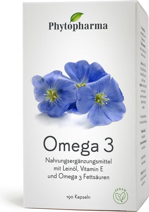 Immagine prodotto Phytopharma Omega 3 (190 Pezzo/i, Pillole, 170 g)