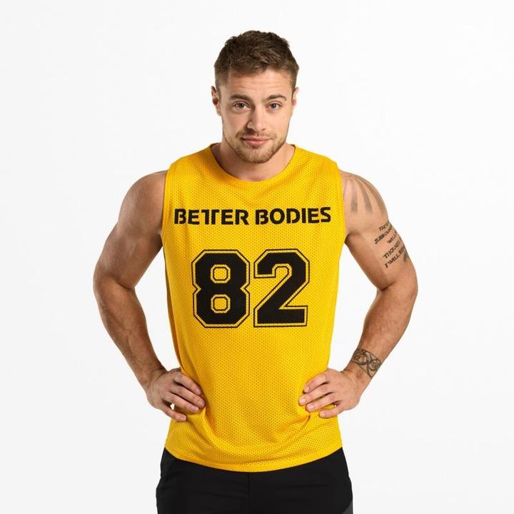 Better Bodies Fulton Mesh Tank YELLOW (S)