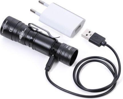 Produktbild Troika ECO BEAM Taschenlampe mit LED-Licht, schwarz (8.20 cm)