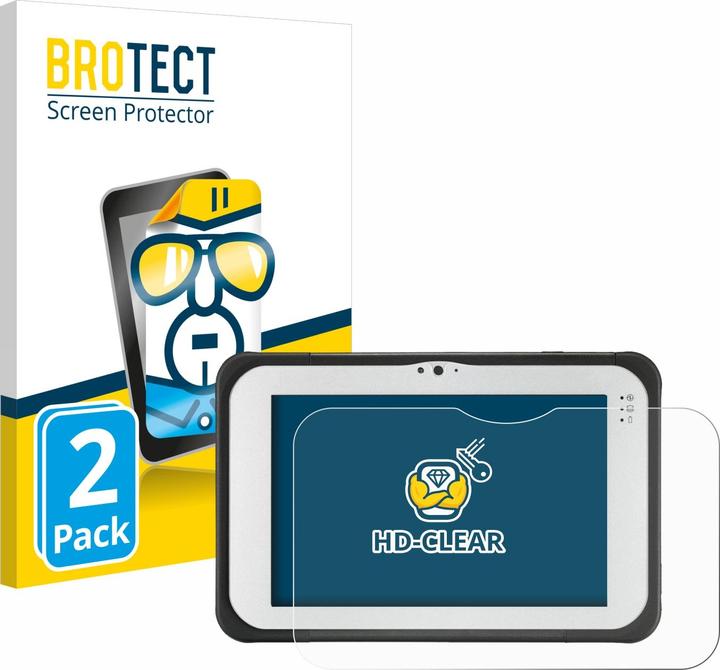 Produktbild BROTECT Schutzfolie Displayschutz Klar (2 Stück, Toughpad FZ-B2)