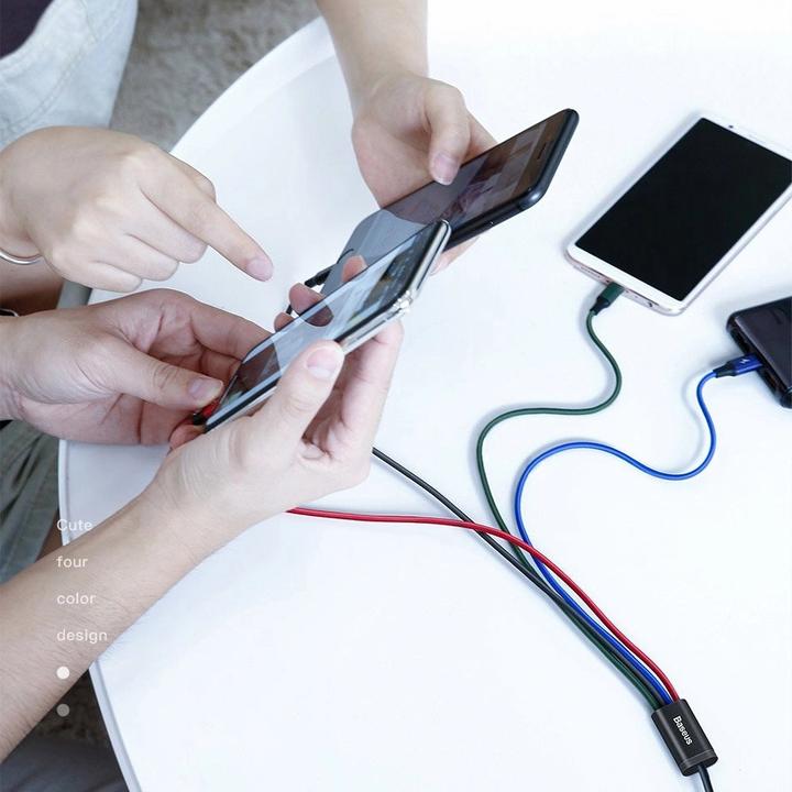 Actual product image Baseus 4in1 (1.20 m, USB 2.0)