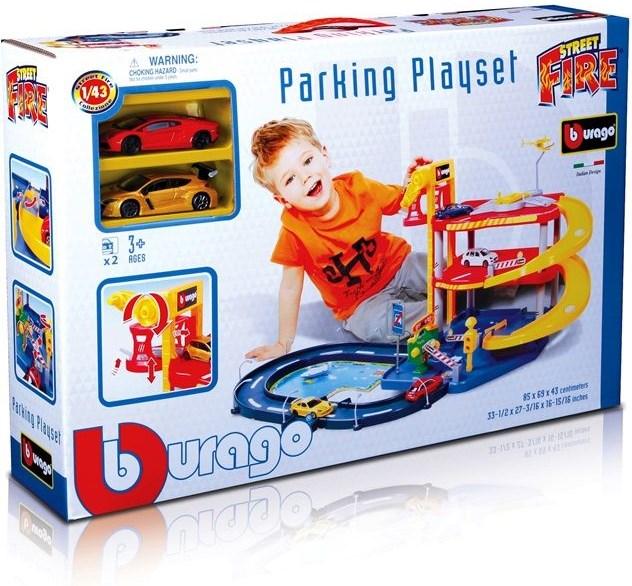 Produktbild Bburago Garage Set mit 2 Autos