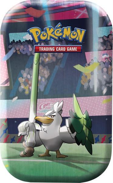 Actual product image Pokémon Galar Power Mini Tin Box - EN (English, Tin)