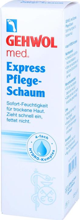 Gehwol med Express Pflege-Schaum (Fusscrème & Fussgel, 125 ml)