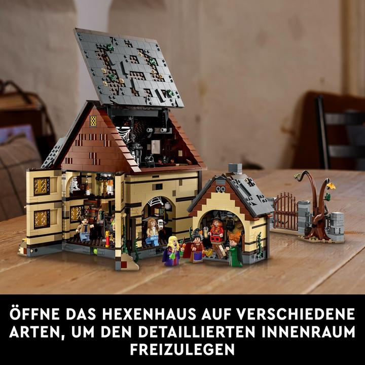 Image du produit LEGO Disney Hocus Pocus: The Sanderson Sisters' Cottage (21341, LEGO Ideas, LEGO difficiles à trouver)