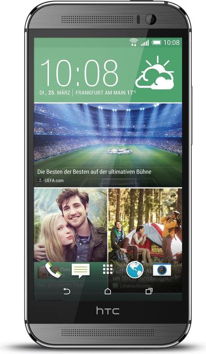 Actual product image HTC One (M8s) (16 GB, Gunmetal Grey, 5", Single SIM, 13 Mpx, 4G)