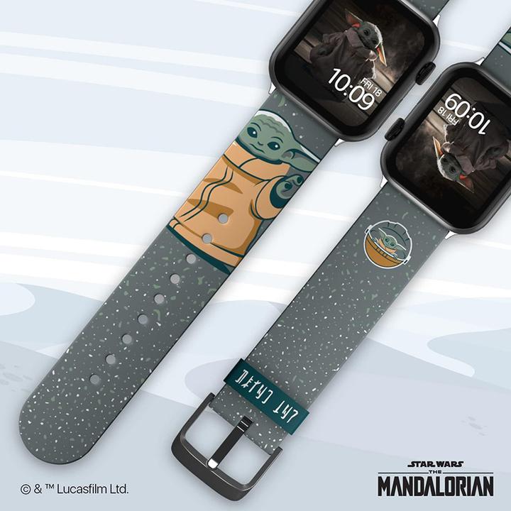 Actual product image Moby Fox Star Wars: The Mandalorian bracelet pour smartwatch The Child (Silicone)