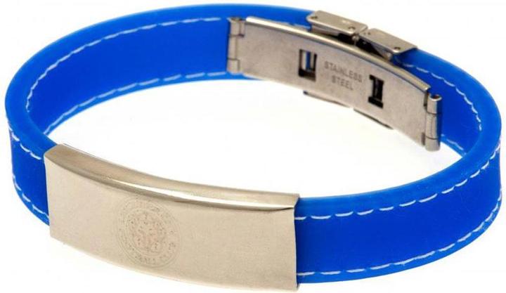 Leicester City FC Ziernaht SilikonArmband (100% Silikon)