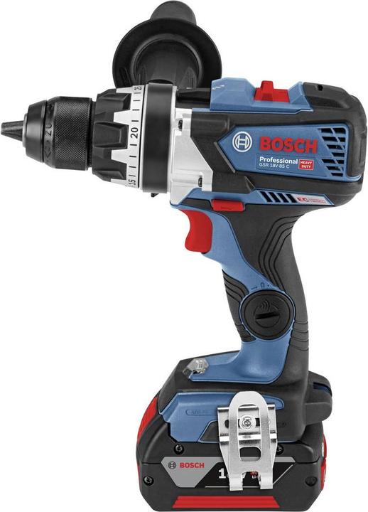 Produktbild Bosch Professional GSR 18V-85 C inkl. Bluetooth-Modul und 2 Akkus (Akkubetrieb)