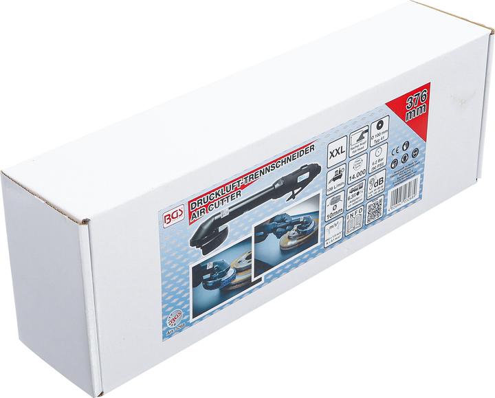 Produktbild BGS Druckluft-Trennschneider extra lang flacher Kopf 376 mm