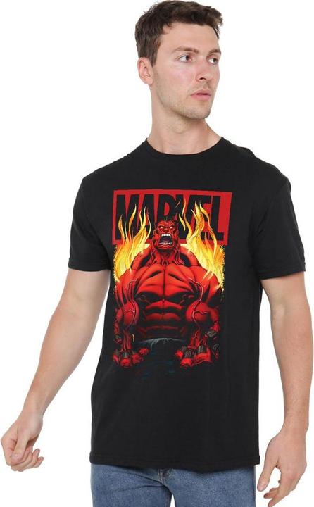 Immagine prodotto Maglietta Hulk Rosso Fuoco Uomo (L)