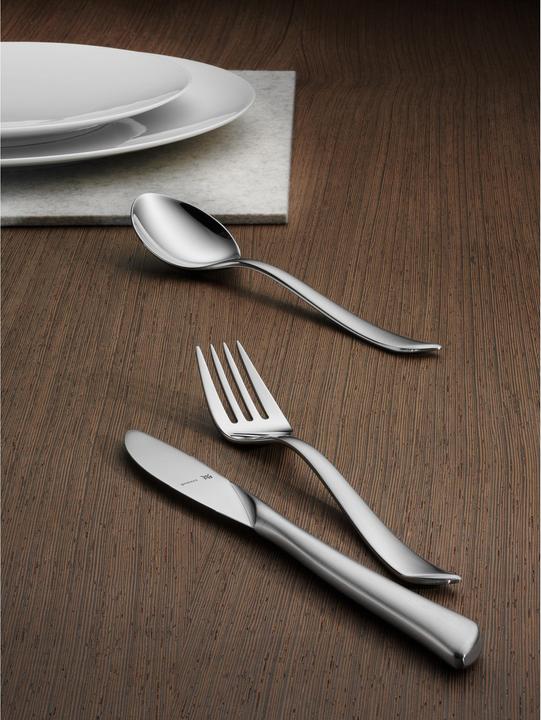 Productafbeelding WMF Bestekset 12 personen Virginia 66st hol handvat roestvrij staal 18/10 mat (66 Stuk, Bestekset)