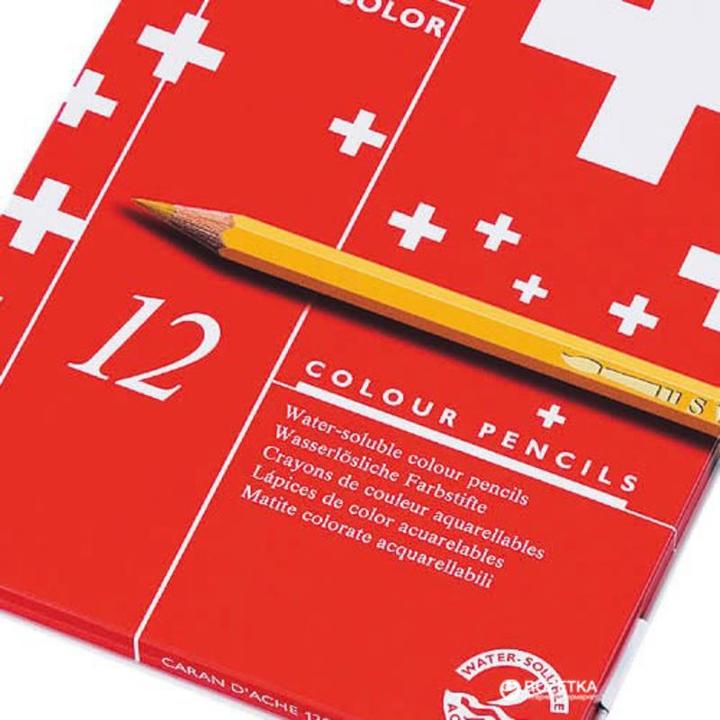 Produktbild Caran d'Ache Farbstifte (Mehrfarbig, 12 x)
