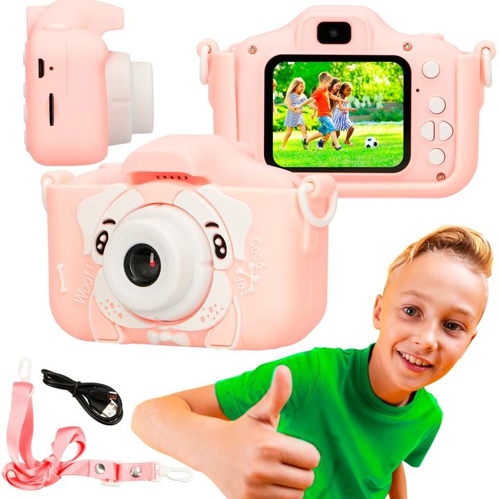 Produktbild Xinjia Extralink Kids Camera H28 Dual Pink