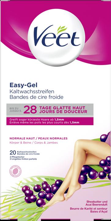 Veet Bandes de cire froide (20 x, 80 g)