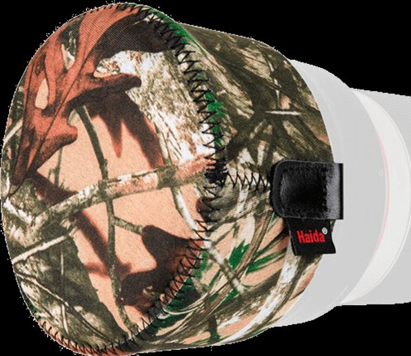 Actual product image Haida Objektiv Schutzabdeckung aus Neopren in Tarnfarbe Medium von