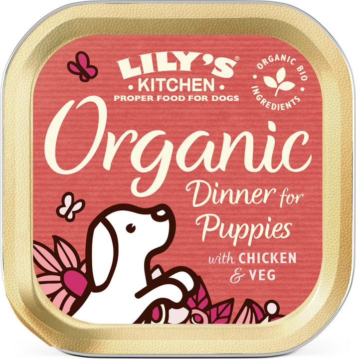 Produktbild Lily's Kitchen Organic Dinner for Puppies (Junior, 11 Stk., 1650 g)