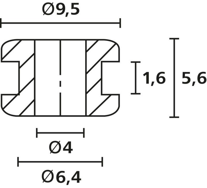 Produktbild HellermannTyton Knickschutztüllen-Set PVC HOTK (173 mm, 100 Stk.)