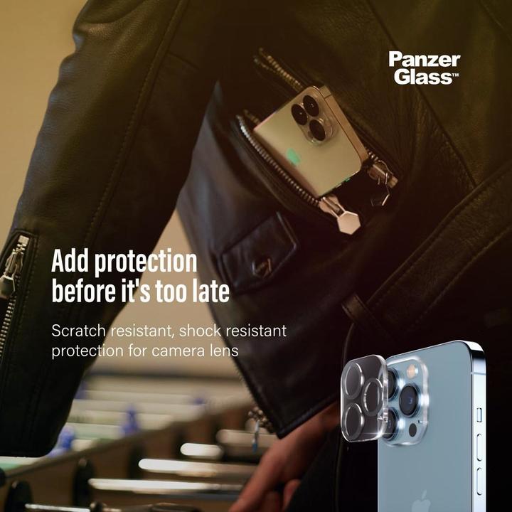 Actual product image PanzerGlass Camera Protector (1 Piece, Apple iPhone 13 mini, Apple iPhone 13)