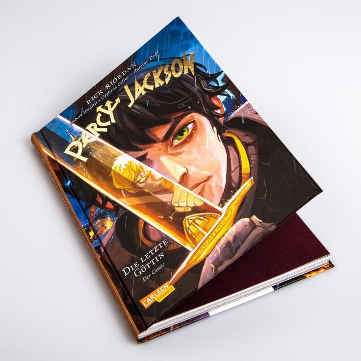Actual product image Percy Jackson (Comic) 5: Die letzte Göttin (German, Rick Riordan., Robert Venditti, 2021)