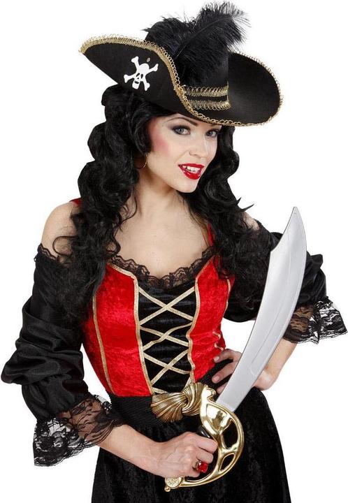 Widmann Piratenhut Feder